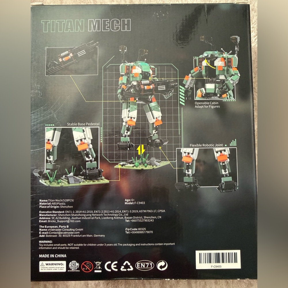 Construction Kit - Green, Orange, Black - Picture 2 of 2